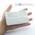 2 4G Wireless Mini Keyboard with Touchpad   Blue LED Backlight 