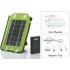 2 5w Portable Solar Panel Charger Backup Battery 