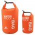 2l Pvc Storage  Bag Wear resistant Waterproof Mesh Cloth Bag For Phone Camera Orange 2l