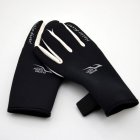 2mm Diving Gloves Adult Printing Swimming Snorkeling Gloves Warm Non-Slip Underwater Swim <span style='color:#F7840C'>Equipment</span> black_M