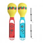2pcs Game Sand Hammer Hand Grip Compatible For Switch Left Right Small Handle Controller Grips With Wrist Strap 1 pair