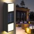 2pcs Solar Wall Lamp Ip65 Waterproof Up Down Garden Lights Outdoor Sunlight Lamp Decoration Light  White Light 