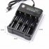 3 7V 18650 Charger Li ion Battery USB Independent Charging Portable 18350 16340 14500 Battery Charger Two slots