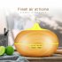 3 in 1 550ml Ultrasonic Led Essential Oil Aroma Diffuser Remote Control Mist Humidifier Air Purifier US plug