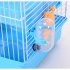 3 storey Pet Hamster Cage Luxury House Portable Mice Home Habitat Decoration