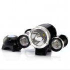 3000 Lumens Bicycle Headlight and Headlamp with x3 CREE T6 LEDs  is the ideal safety accessory to any biker on and off the road