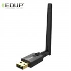 300mbps Wireless Adapter Edup Drive-free Usb Wireless Network Card Desktop Computer Wifi Receiver Transmitter black