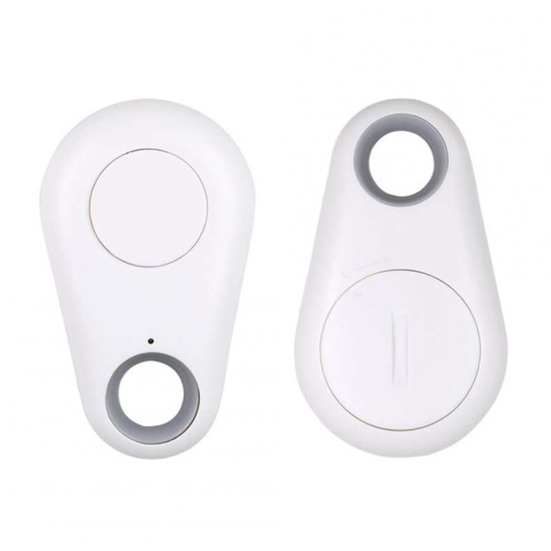 304 Intelligent Remote Control Anti-lost Keychain Alarm Bluetooth Tracker Key Tag Finder GPS Locator white