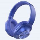 3700A Wireless Bluetooth headset Microphone <span style='color:#F7840C'>Game</span> Foldable Double Bass Stereo Headset blue