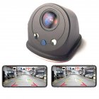 Smart WIFI Car Rear View Camera Reversing Camera Dash <span style='color:#F7840C'>Cam</span> HD Night Vision Vehicle Camera PZ436-R black