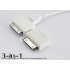 3 in 1 Car AC USB Mini Charger for iPhone  iPad  Samsung Galaxy Tab