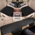 3pcs Universal Car Seat Cover PU Leather Cushions Organizer Auto Front Back Seats Covers Protector Mat  Beige single