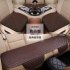 3pcs Universal Car Seat Cover PU Leather Cushions Organizer Auto Front Back Seats Covers Protector Mat  Beige single