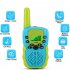 3pcs set Children Walkie  Talkie Portable Outdoor Toys With 3pcs Lanyard For Outside Camping Hiking With 5 Different Call Tones As shown