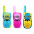 3pcs set Children Walkie  Talkie Portable Outdoor Toys With 3pcs Lanyard For Outside Camping Hiking With 5 Different Call Tones As shown