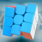 3x3x3 Magic Cube Stickerless Design Kids Adults Antistress Game Puzzle Mental <span style='color:#F7840C'>Development</span> Educational Toy
