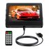 4 3 Inch Car Mp5 Player M6 Wireless Bluetooth Hands free Mp5 with Remote Control Fm Transmitter Black