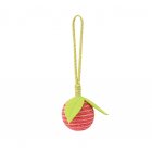 4.5cm Pet Cat Sisal Ball Simulation Fruit Shape Chew Toys Pet Supplies For Relieve Stress Anxiety Boredom peach