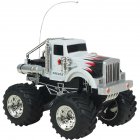 4 Channel Remote Control Rock Crawlers Bigfoot Car 1:43 Scale RC Off-road Vehicle Model Toy Gift for Kids  White
