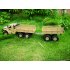 4 Wheel Trailer Toy A Series of WPL Truck Accessories for WPL B14 B16 B24 C14 C24 Yellow