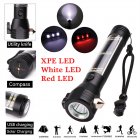 4-in-1 Mini Flashlight Built-in Lithium Battery Ipx6 Waterproof Torch