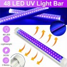 48led Usb Ultraviolet Light Bar Multifunction Energy Saving Lamp Strip For Dj Party Club 10W-32CM (395nm) EU plug