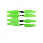 4PCS Propeller for MJX Bugs 4W B4W EX3 D88 HS550 Aerial Brushless Drone Accessories green