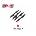 4PCS Propellers Blades for MJX B3 Rc Quadcopter Drone ( MJX Bugs 3 ) Spare Parts Accessories