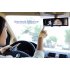 4 3 Inch Bluetooth Rearview Mirror with Built in GPS Navigation