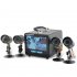 4 Camera Home Security Set   DVR with Screen