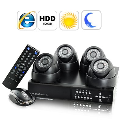 SecurONE Security Camera DVR Kit