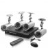 4 IP Camera Surveillance Set   Surveillance DVR