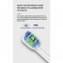 4pcs Ultrasonic Electric Toothbrush Head Replacement Brush Head Kits For HX 6014 HX 3   6   9 BL551 X