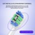 4pcs Ultrasonic Electric Toothbrush Head Replacement Brush Head Kits For HX 6014 HX 3   6   9 Nursing cleaning type HX9034 P