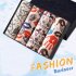 4pcs set Man Underwear Box packed Fashion Breathable Colorful Boxers stars XL