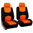 Car Front Seat Cover Orange