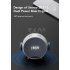5 0 Bluetooth compatible  Speaker Portable Wireless Charging Desktop Usb Smart Alarm Clock Speaker White