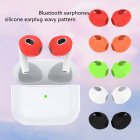 5 Pairs Silicone Ear Caps Ear Cover Tips Dustproof Earmuffs Compatible For Airpods 3 Bluetooth Headphones As shown in color