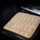 50*53CM 12V Car Seat Heater Plush Electric Heated Seats Interior Accessories Rhombus Beige