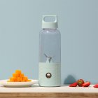 500ML 4000mAh便携式迷你USB充电果汁机蓝色 500ML 4000mAh便携式迷你USB充电果汁机蓝色