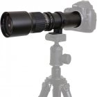 500mm-F8 Manual Fixed Focus Lens Multi-coated All-glass Elements Camera Lens black