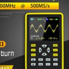 5012h 2.4-inch Handheld Ips Screen Digital Oscilloscope 5000 Mah Lithium Battery 100mhz Analog Bandwidth For Waveform Storage