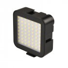 56 LED Video Light fill-in light Rechargeable Battery Mini portable rechargeable light fill-in light black