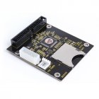 5V SD Card module To IDE3.5 40 Pin Disk Drive Adapter Board Riser Card Capacity Supports Up to 128GB SDXD Card 1309 Chip ATA IDE black