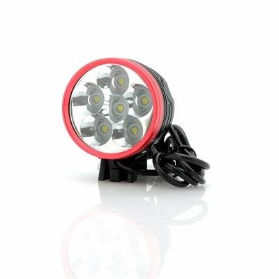 6x Cree XM-L T6 LED Bicycle Lamp + Headlight