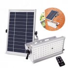 65LEDs/46LEDs 12W/6W Solar Energy Human Body Induction Projector Lamp with Remote Control 65LED radar sensor + remote control