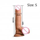 7/8 Inch Strapon Phallus Huge Large Realistic Dildos Silicone Penis With Suction Cup G Spot Stimulate Sex Toy ZB-01