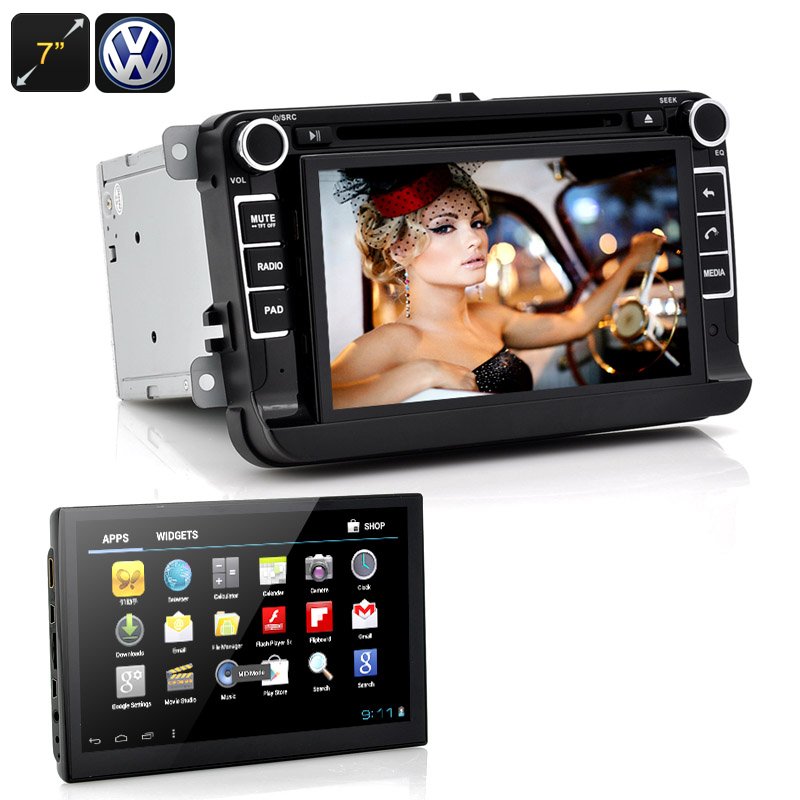 Car DVD Player W/ Android Tablet - Das Playa