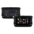 7 Inch Car DVD Player With a Detachable Front Android Tablet Panel is to be used with Volkswagen vehicles and has a Can Bus  GPS and DVB T