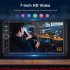7 Inch Double Din Car Stereo for Carplay Android Auto Wire Control Fm Radio Audio System Aux USB Drive Black